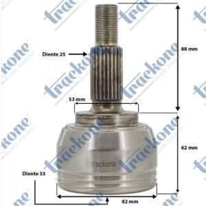 JUNTA HOMOCINETICA LADO RUEDA RENAULT DUSTER