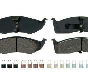 BALATA DELANTERA SEMIMETÁLICA CHRYSLER CONCORDE, INTREPID, TOWN & COUNTRY