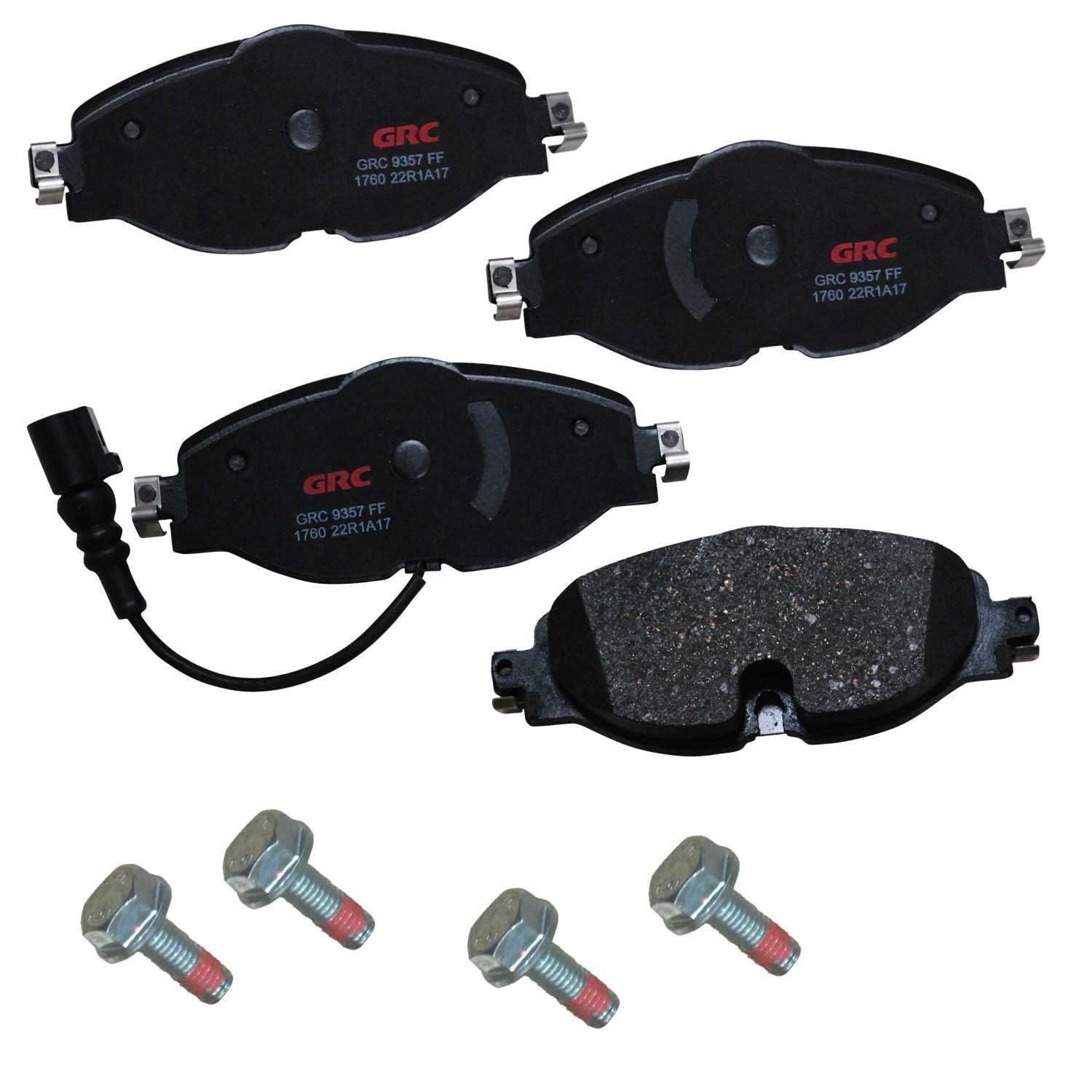 BALATA DELANTERA CERÁMICA AUDI A3, SEAT LEON, VW GLF