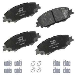 BALATA DELANTERA CERÁMICA TOYOTA COROLLA